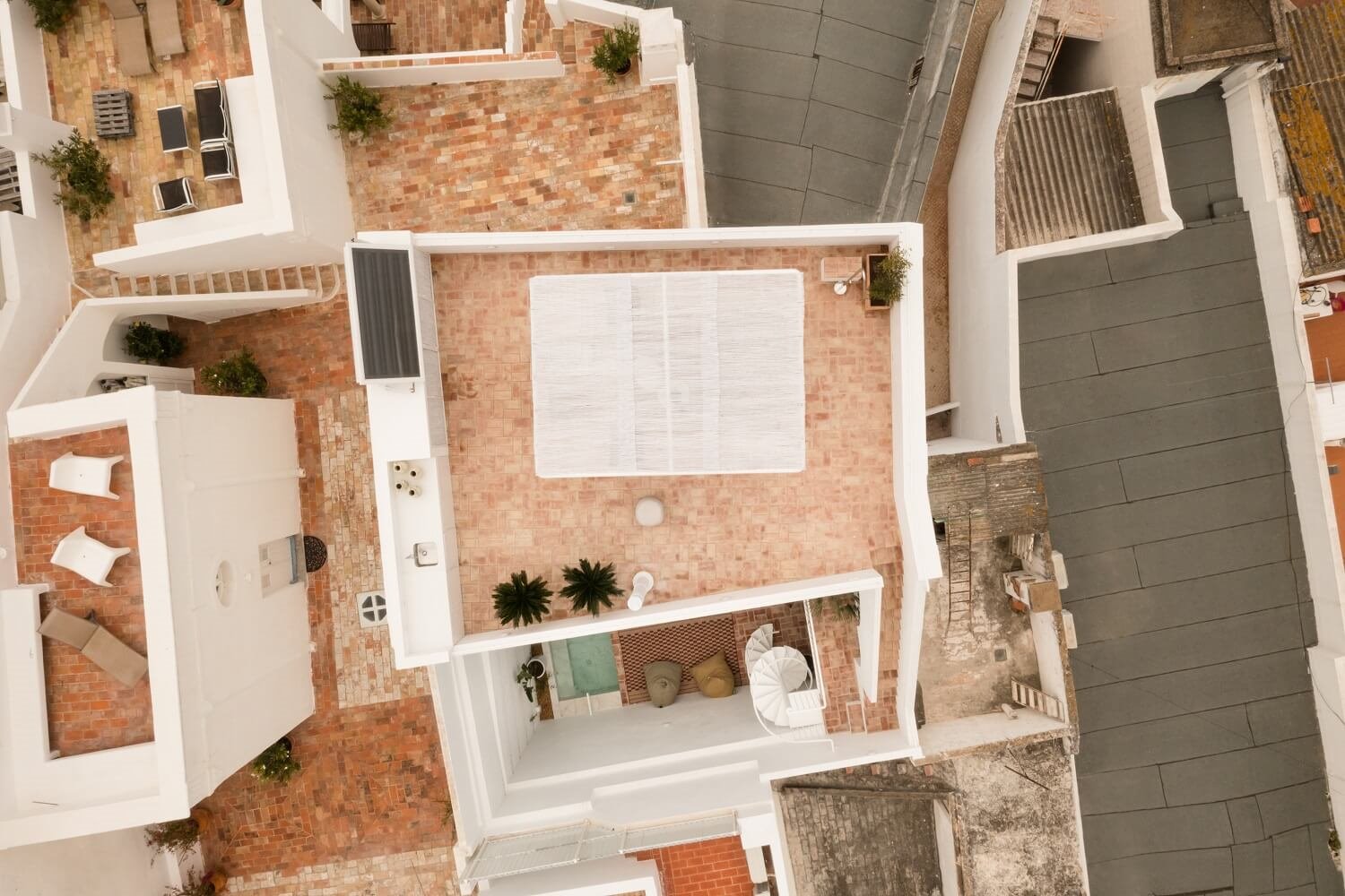 Vista aérea de Casa Dois
