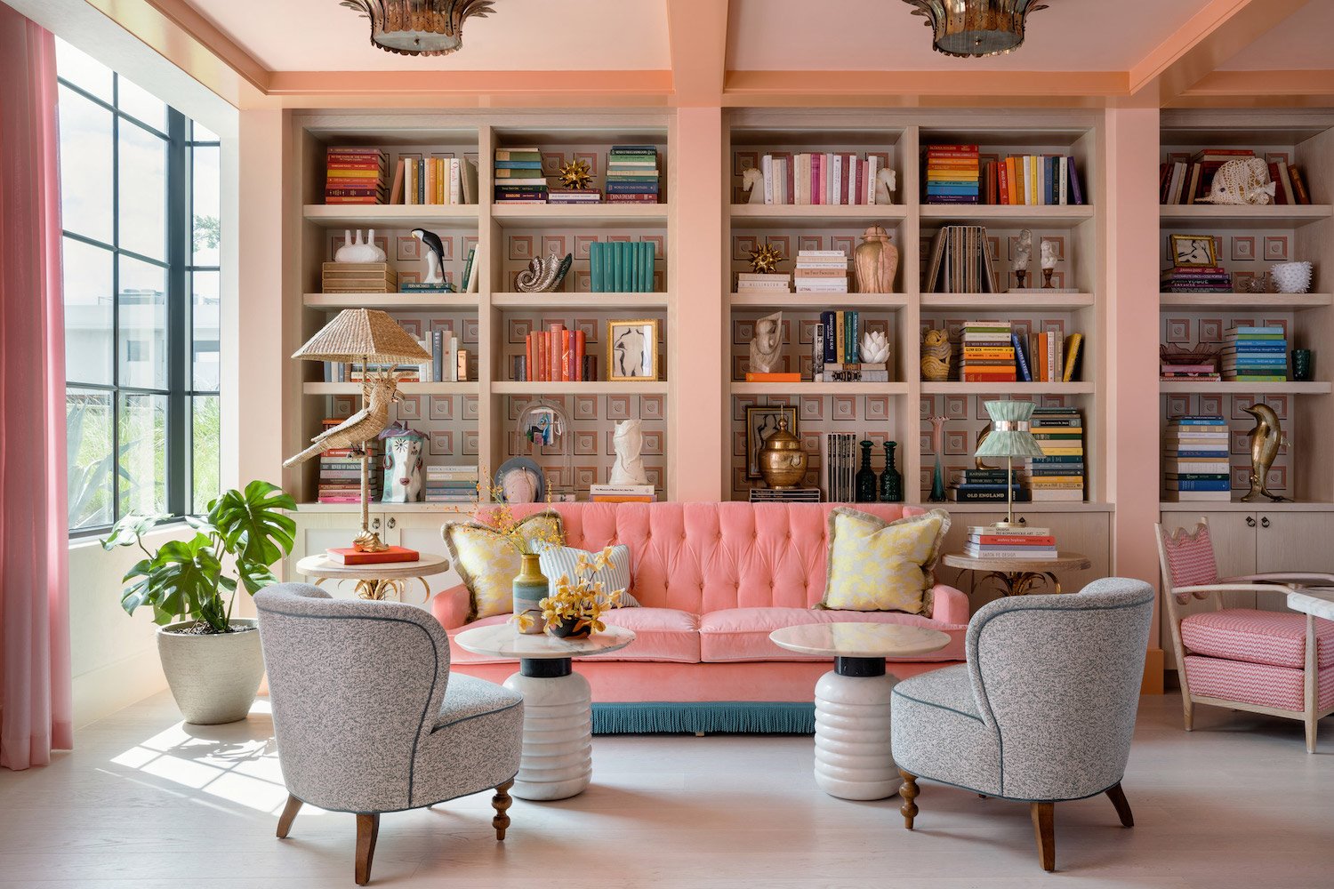 Hotel Googtime Pharrell Williams y Dave Grutman en Miami Beach zona de estar