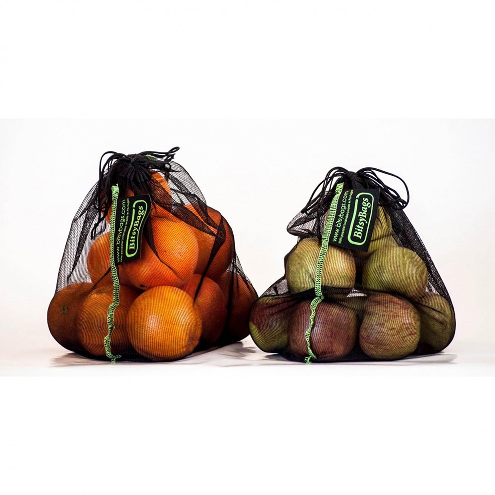 Bolsas de malla reutilizables para fruta y verdura BitsyBags.