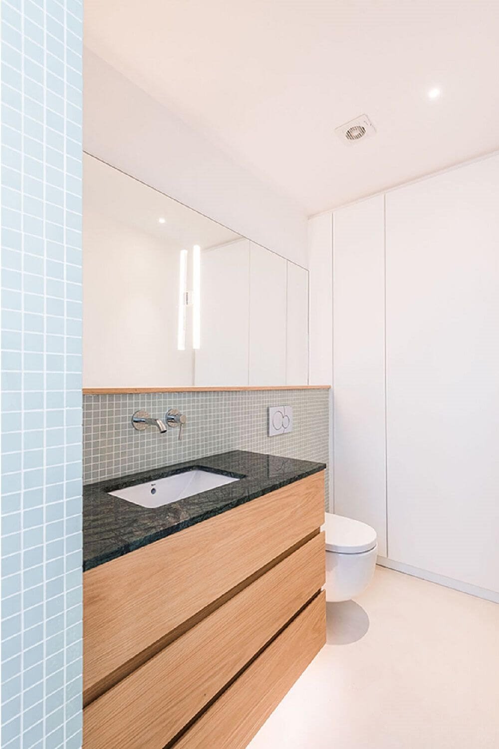 Baño principal en suite 