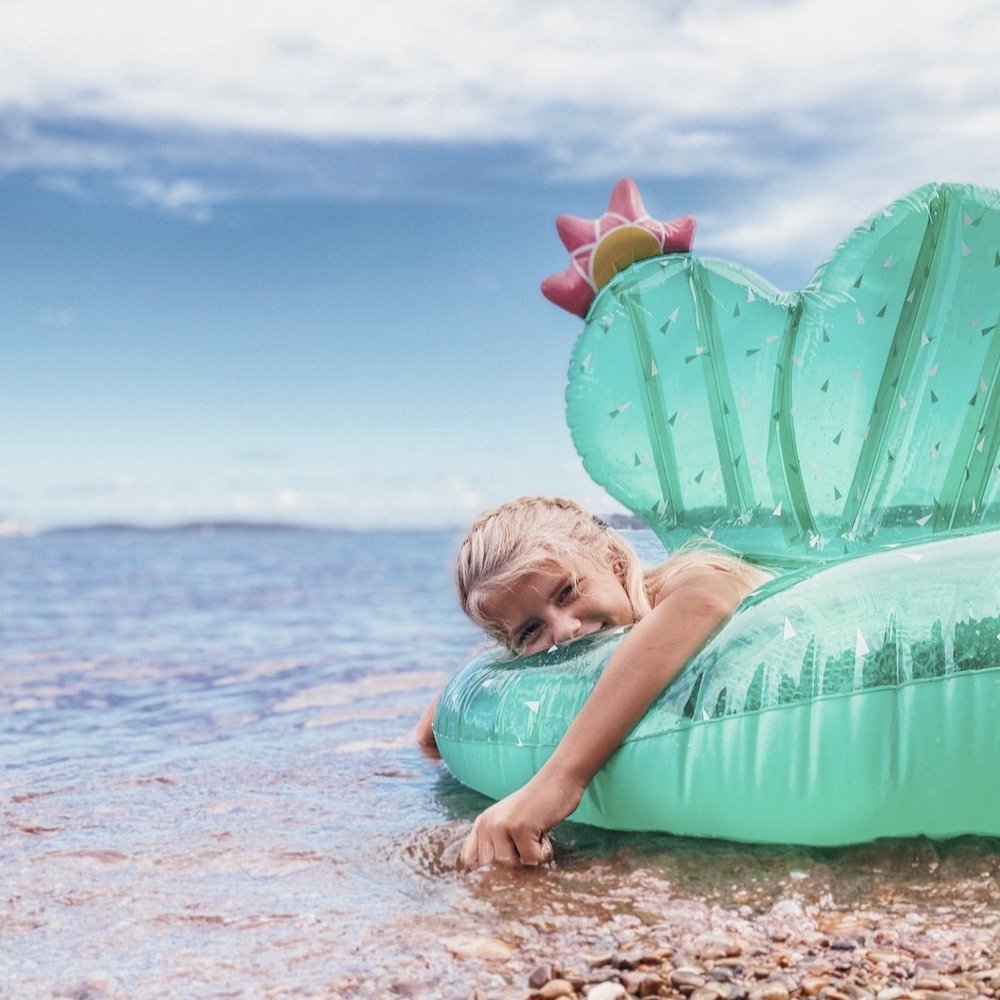 Flotador hinchable piscina o playa cactus