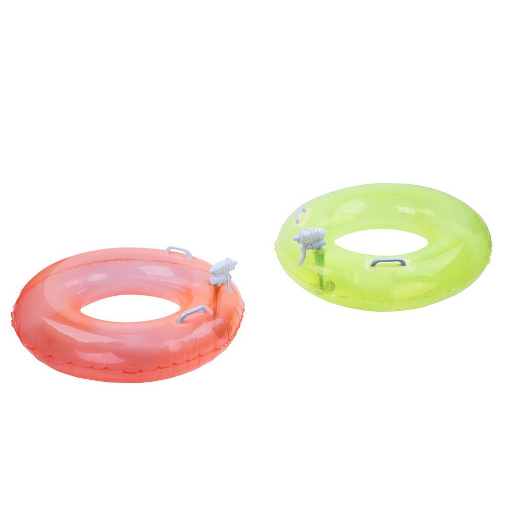 Flotador hinchable piscina o playa con pistolas de agua