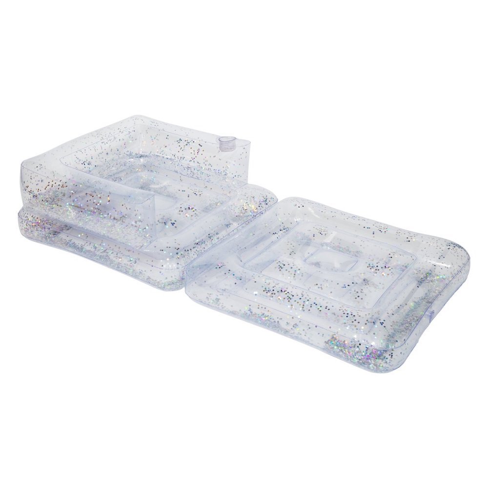 Flotador hinchable piscina o playa sillon glitter