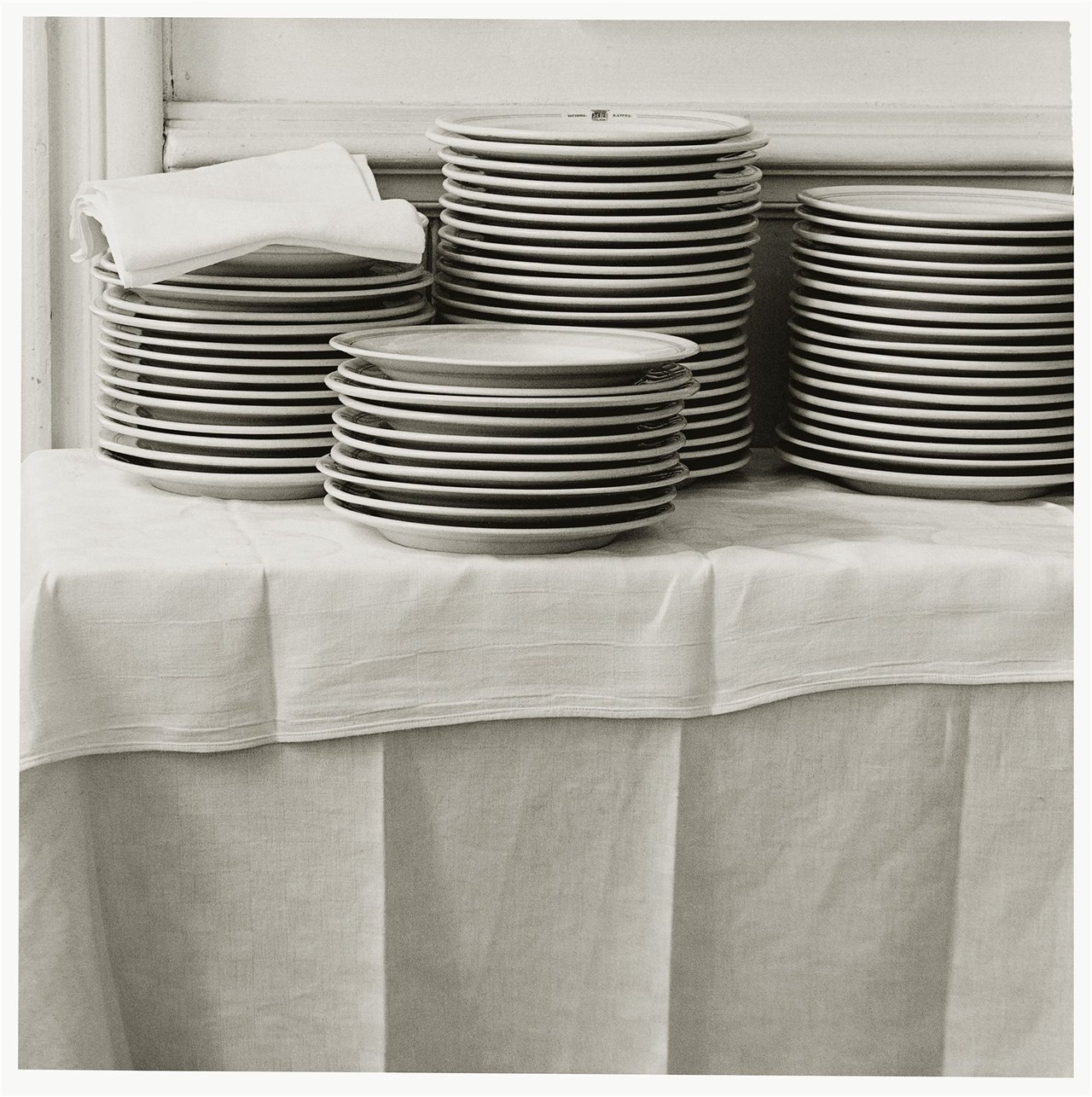 Fotografía correspondiente a su serie sobre restaurantes de Barcelona, un trabajo de documentación lleno de poesía. 