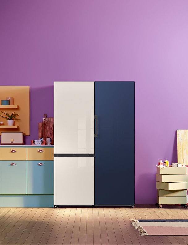 Samsung Bespoke, un frigorífico modular y personalizable que se ajusta a tu estilo de vida