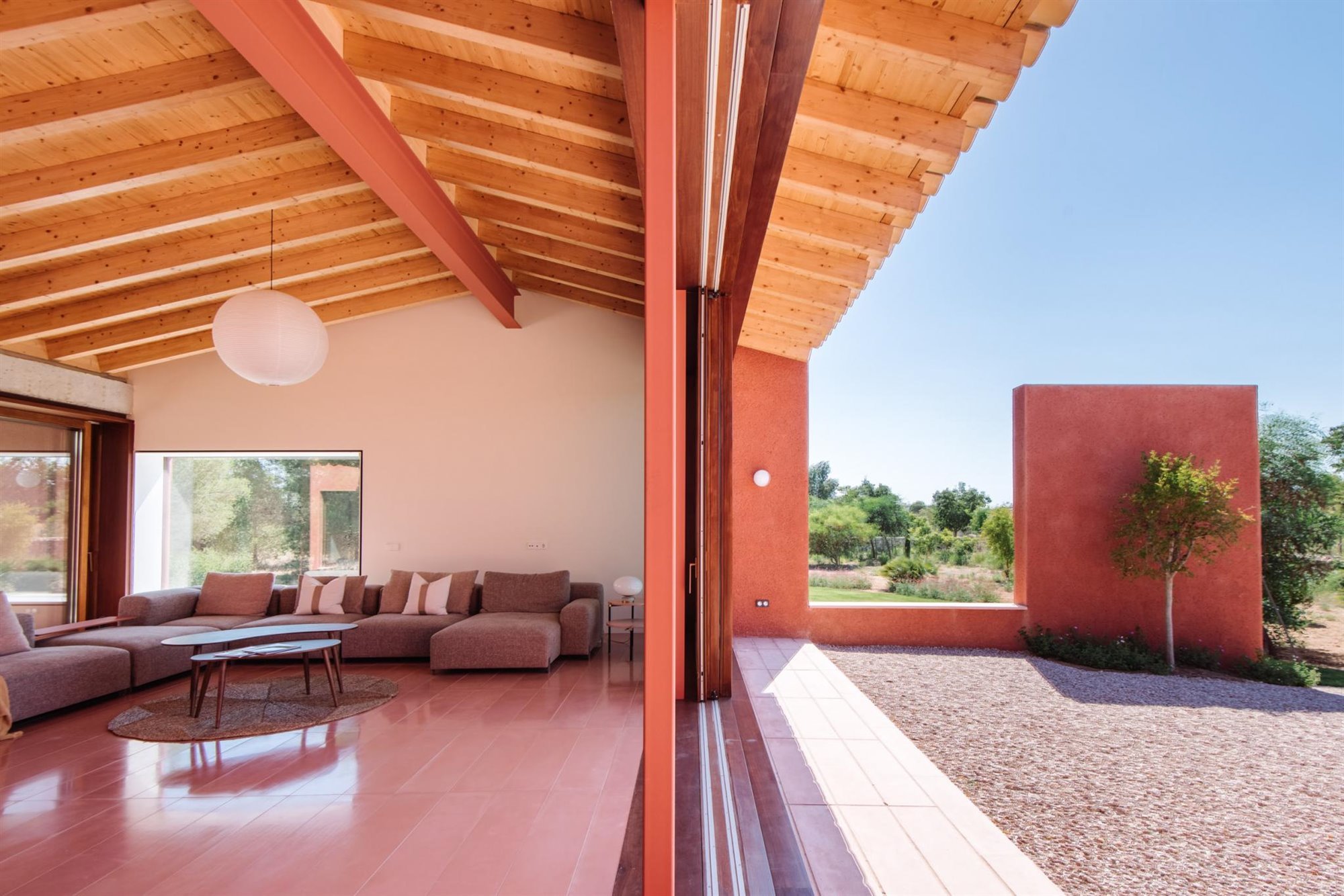 casa en mallorca salon terraza