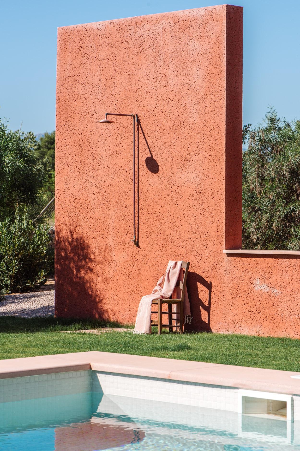 casa Mallorca piscina ducha