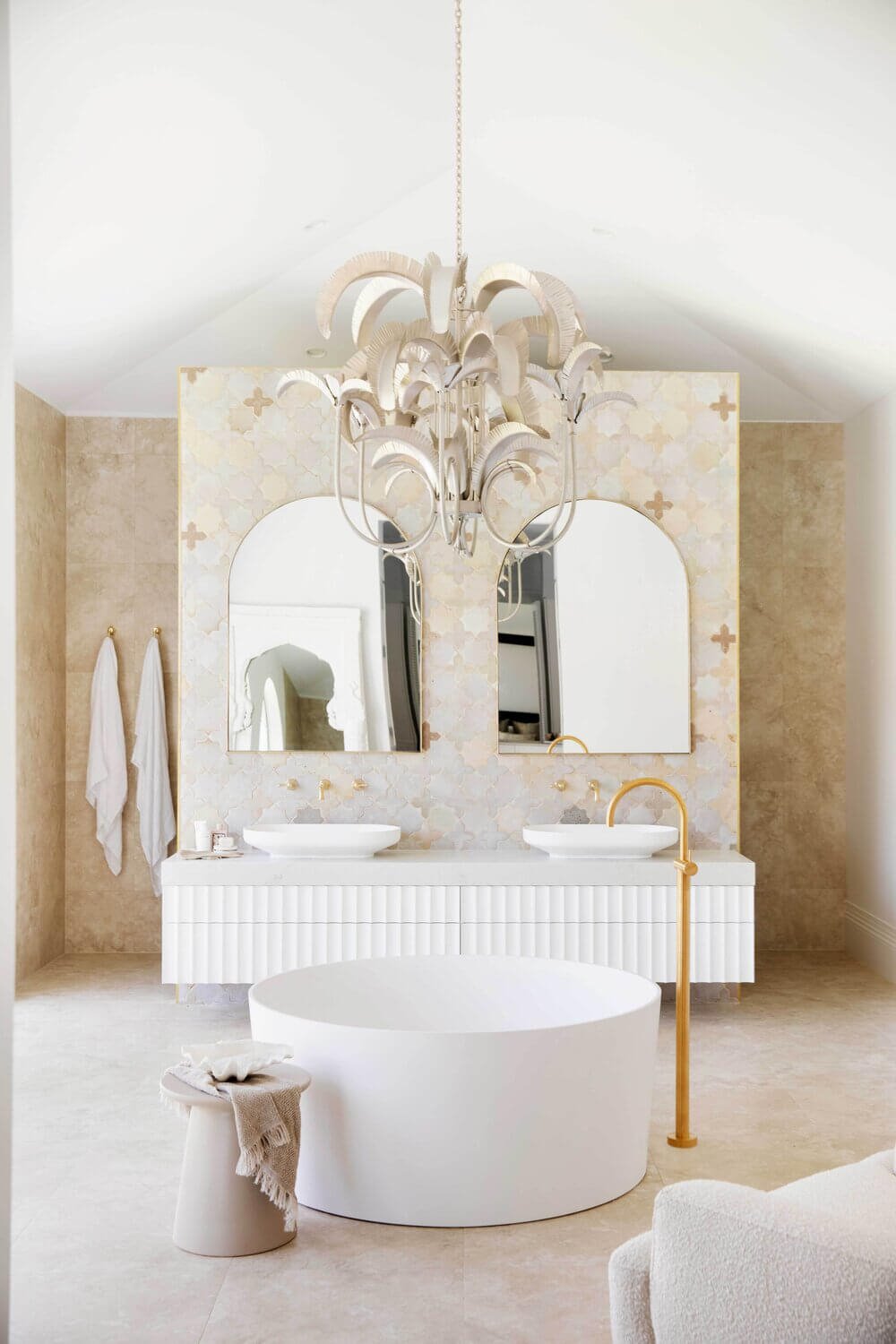 Cuarto de baño de lujo en una casa de Australia