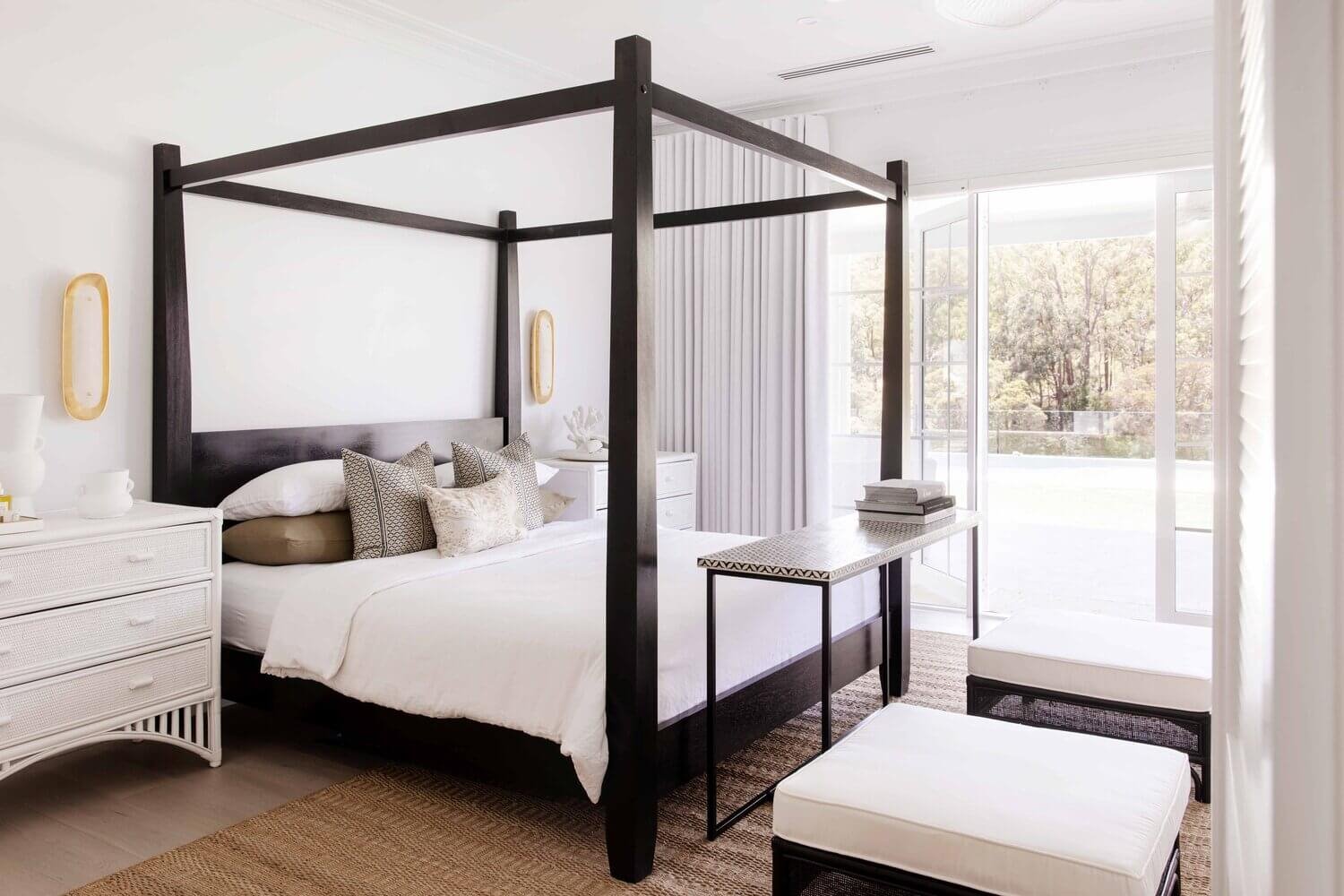 Dormitorio principal de una casa en Australia