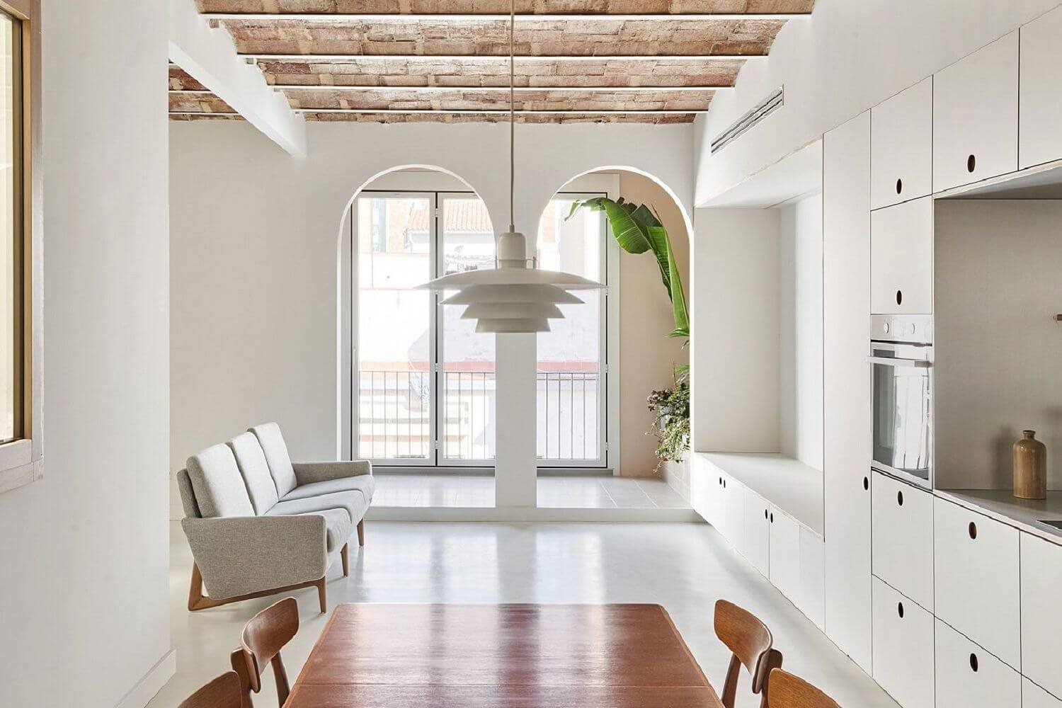 Espacio abierto salón, comedor y cocina