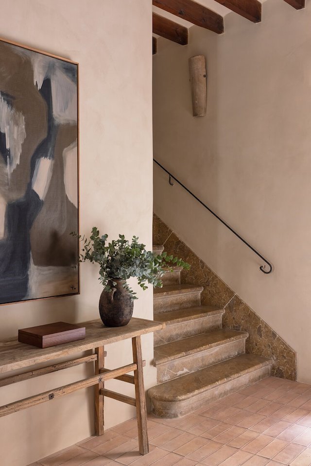 casa en Mallorca escalera