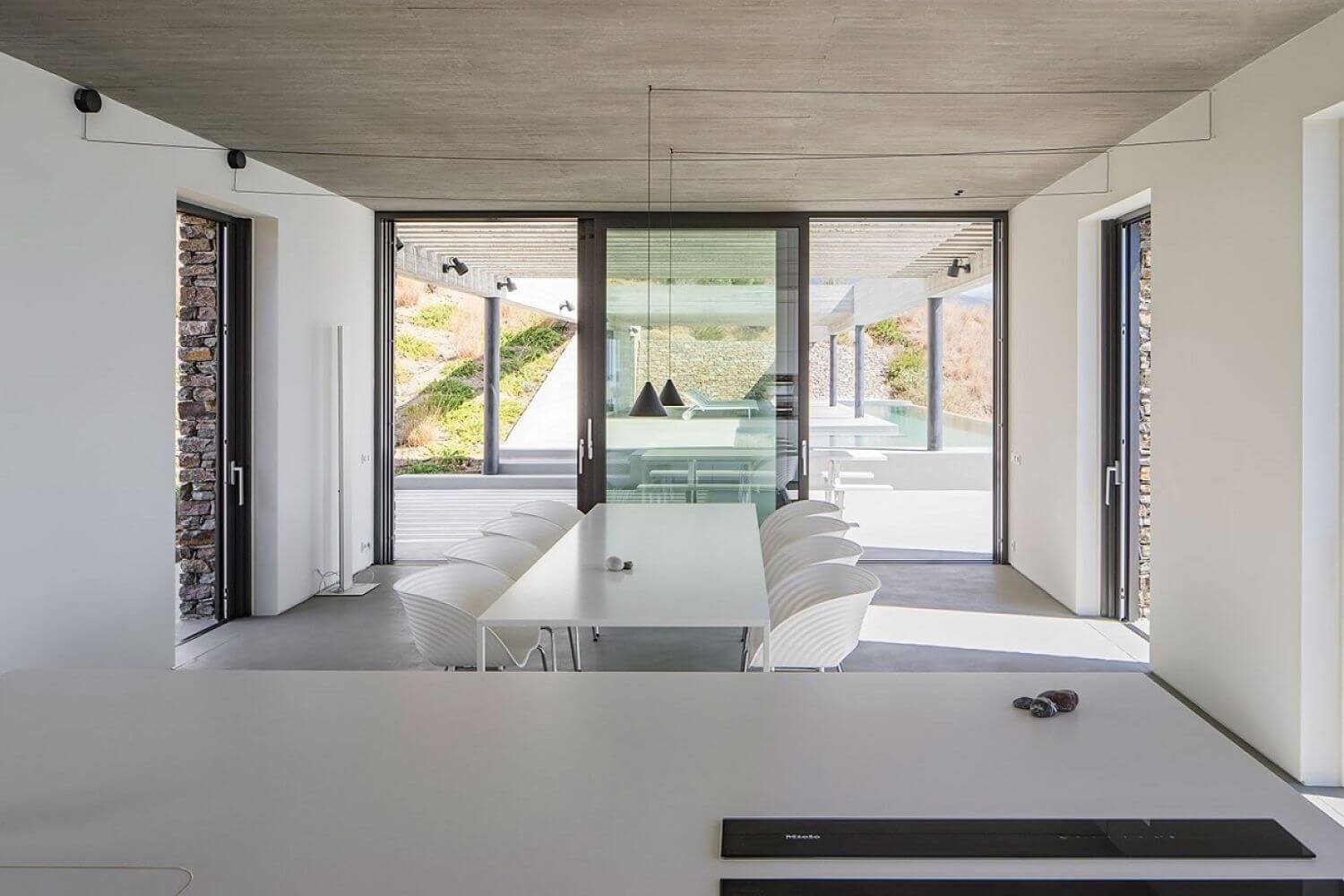 Cocina de la casa anillo