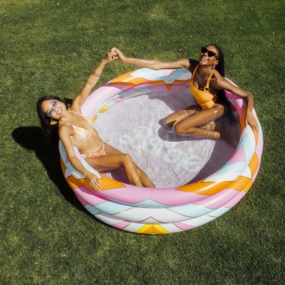 Piscina hinchable moderna Barbie