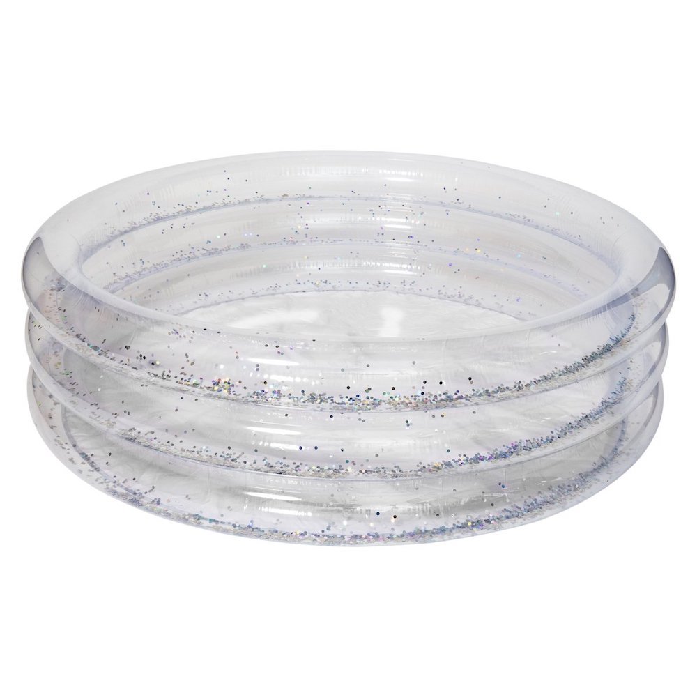 Piscina hinchable moderna glitter