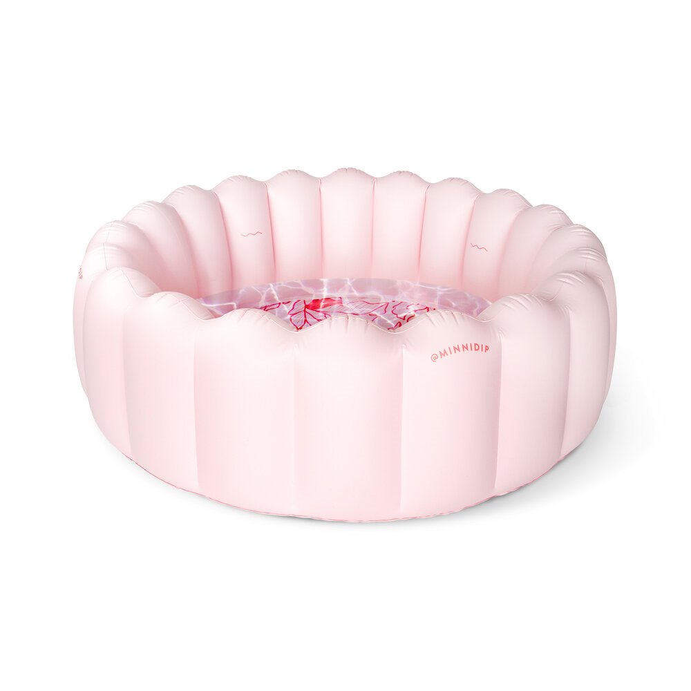 Piscina hinchable moderna rosa