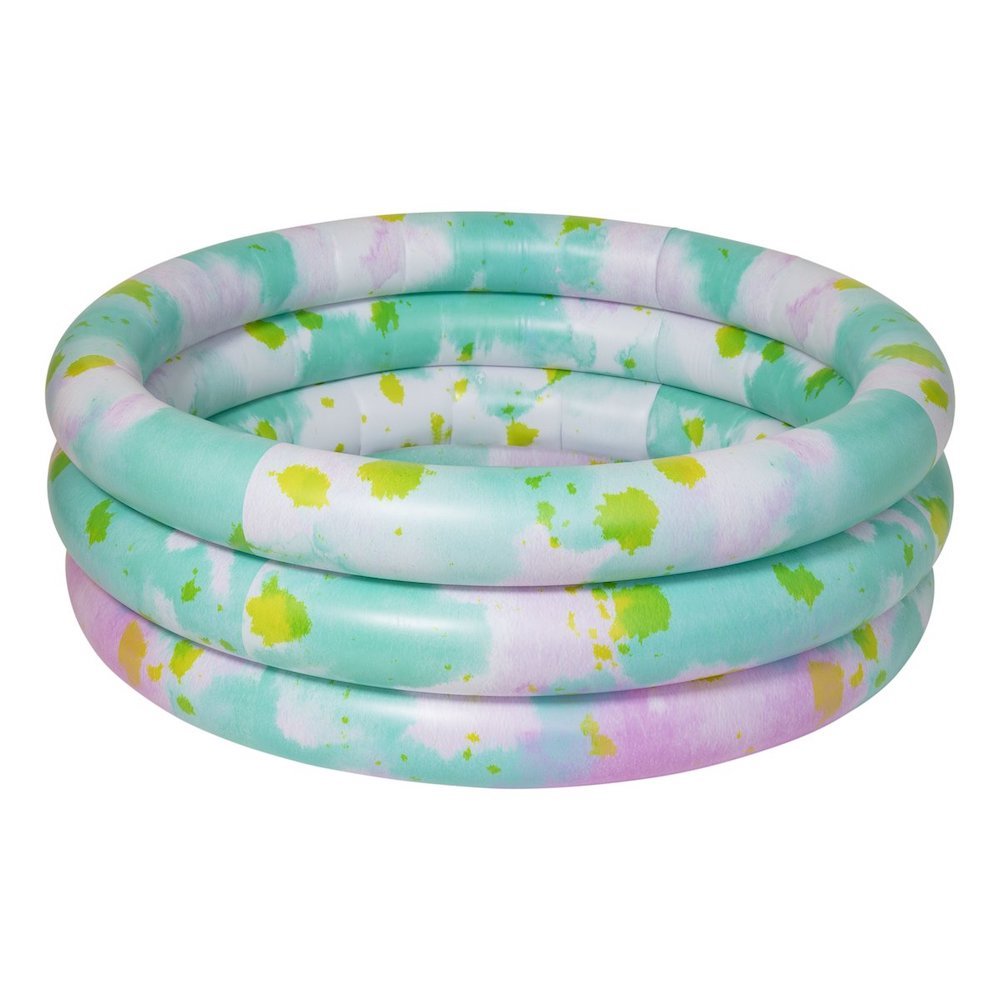 Piscina hinchable moderna tie dye
