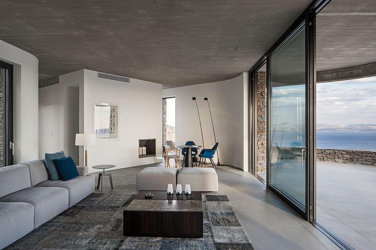 Salón con vistas