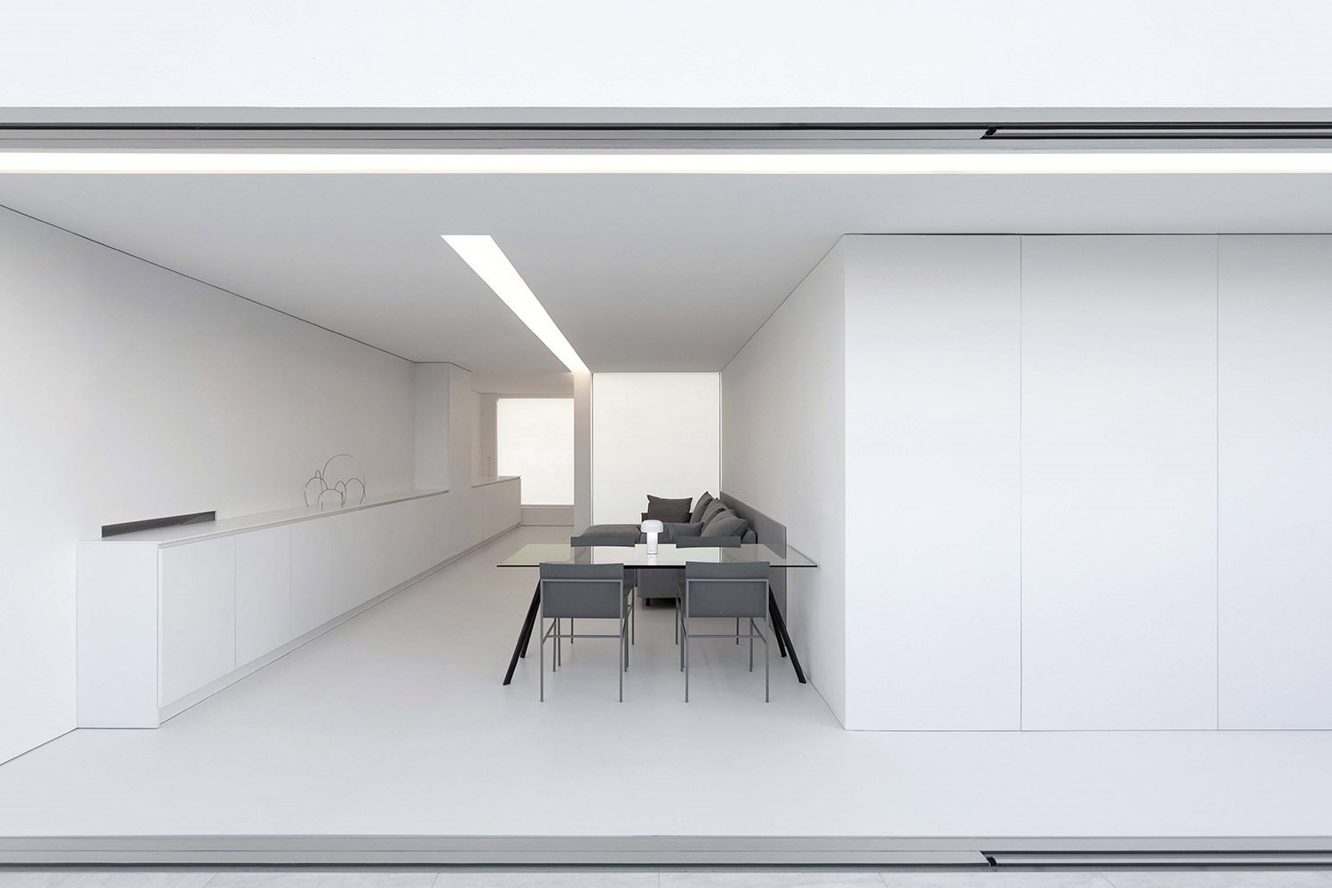 FRAN SILVESTRE ARQUITECTOS ÀTIC BLANC IMAGES salón comedor