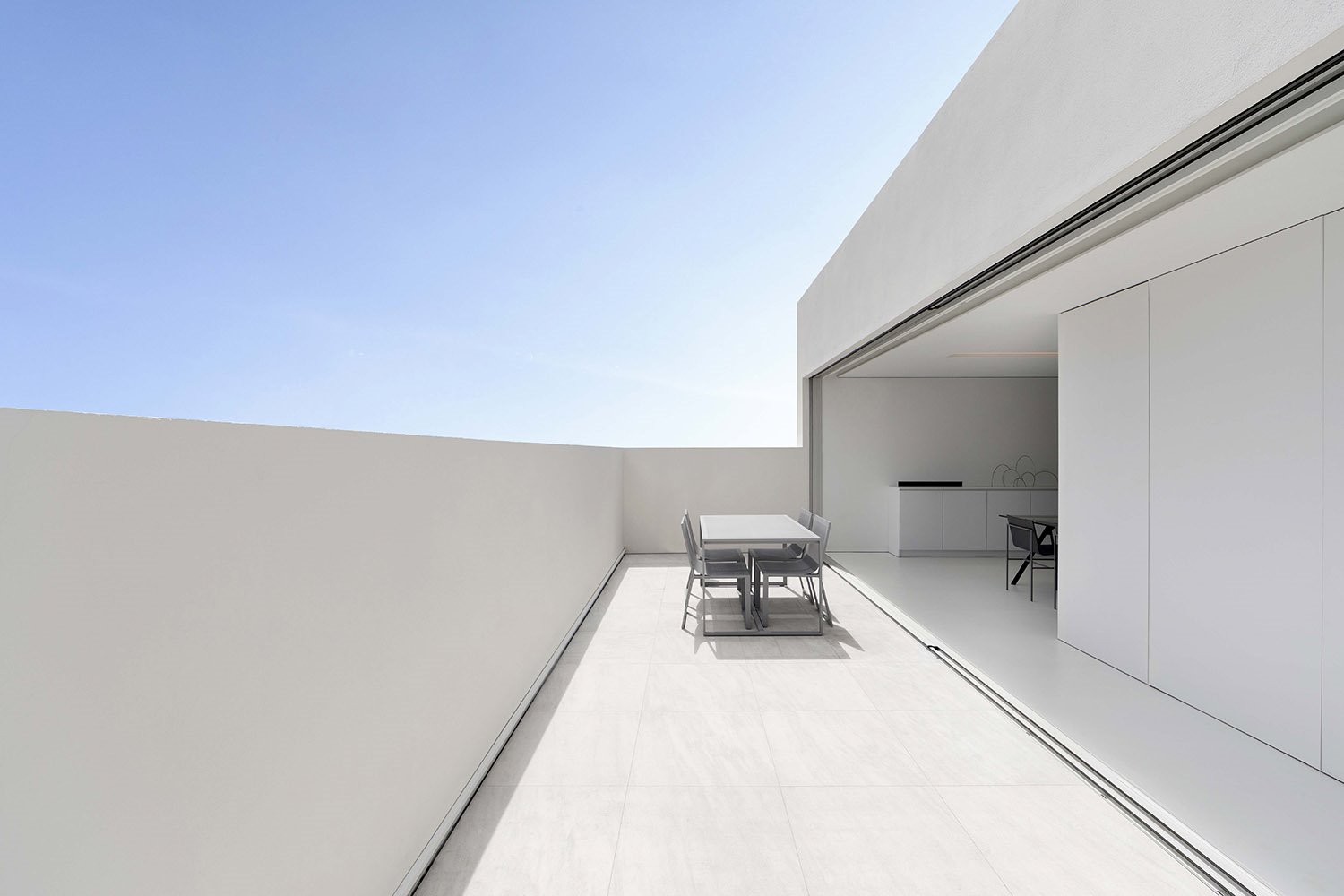 FRAN SILVESTRE ARQUITECTOS ÀTIC BLANC terraza