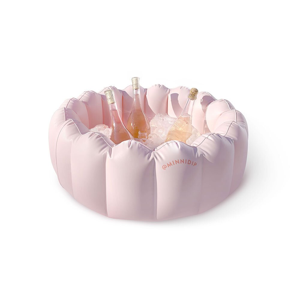 Portabotellas frío rosa pastel