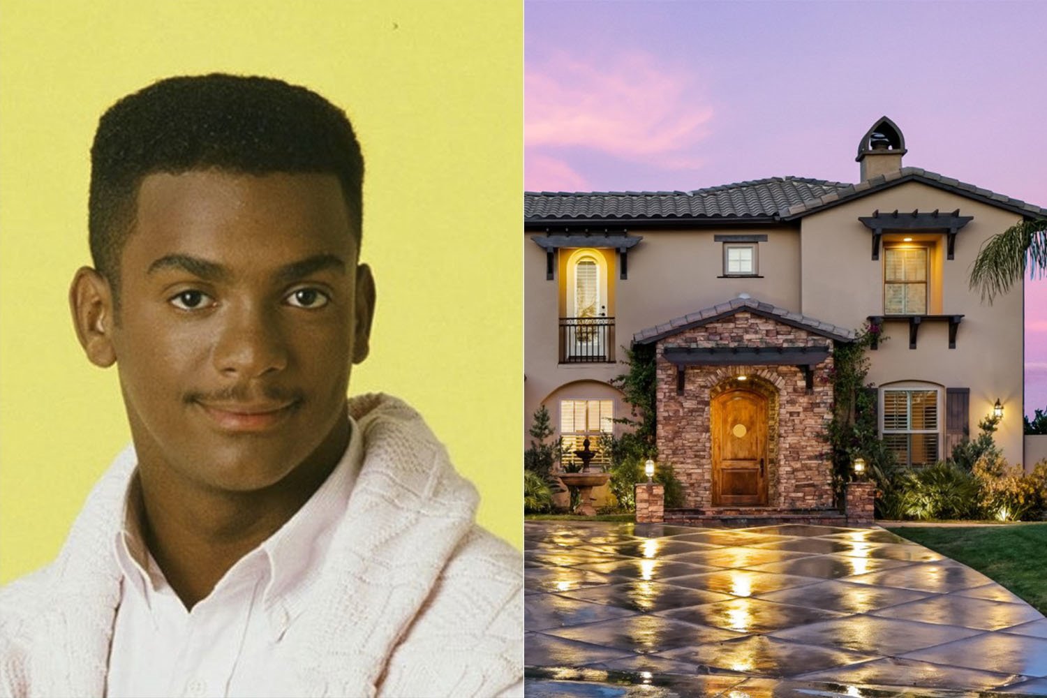 Casa Alfonso Ribeiro actor de la serie El Principe de Bel air