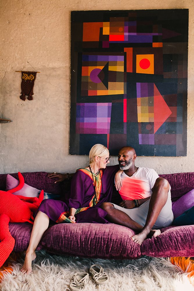 los enamorados hotel hippie ibiza Pierre Traversier y Rozemarijn de Witte