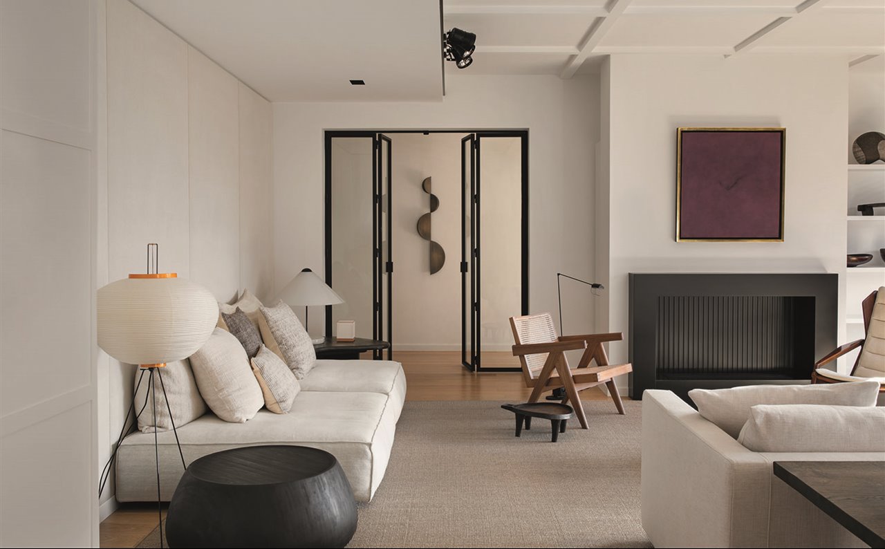 Apartamento en Bruselas diseñado por Stef Claes.