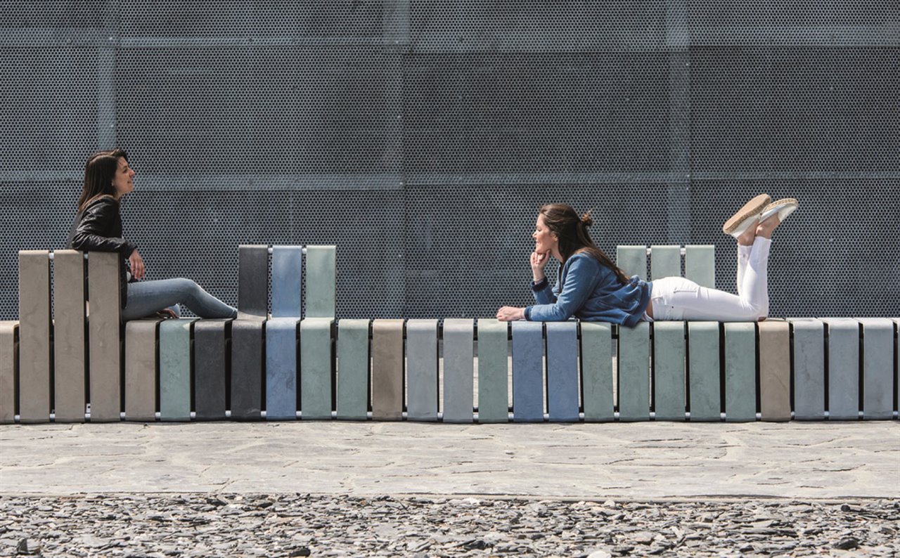 Banco H-bench, de studiosegers para Eco-oh! 