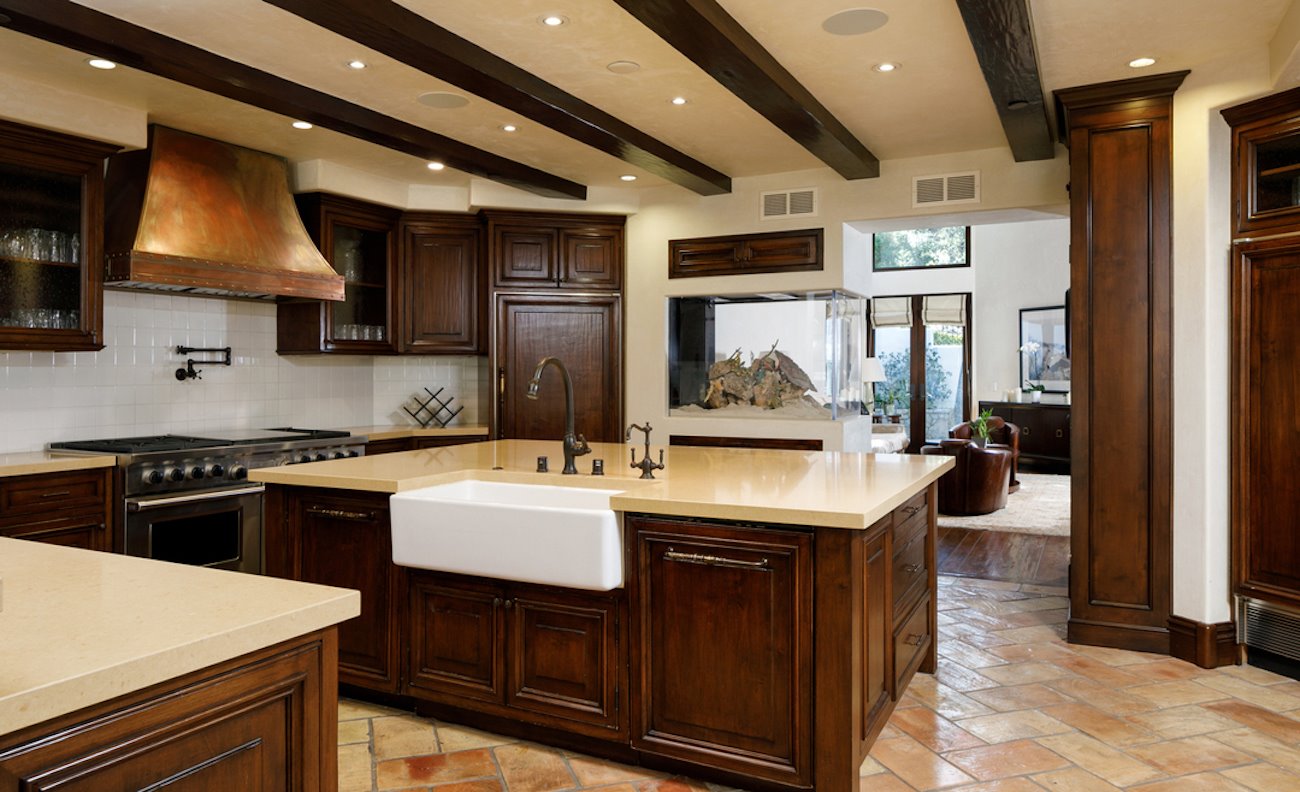 Casa cantante Halsey cocina