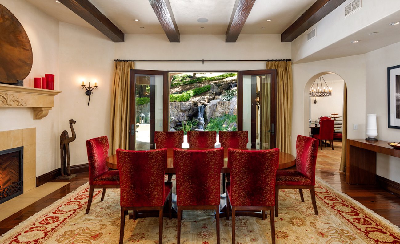Casa cantante Halsey comedor