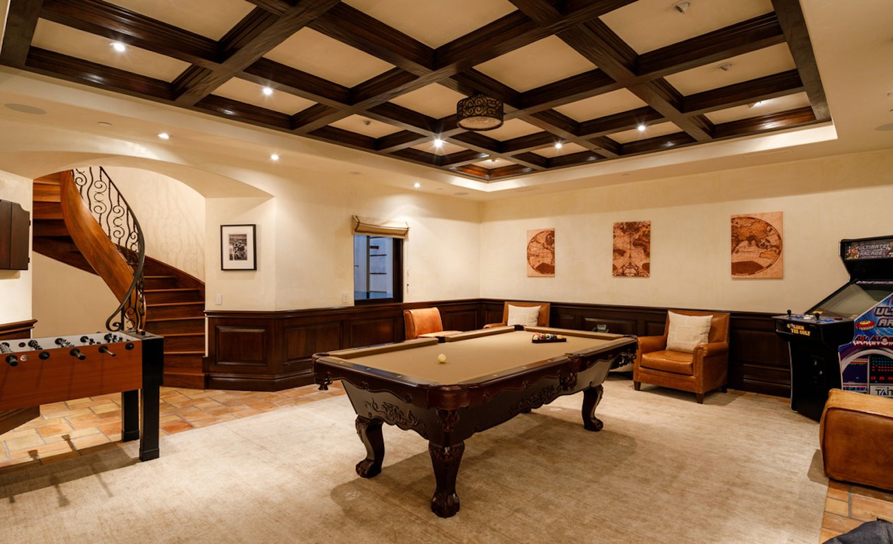 Casa cantante Halsey sala juegos