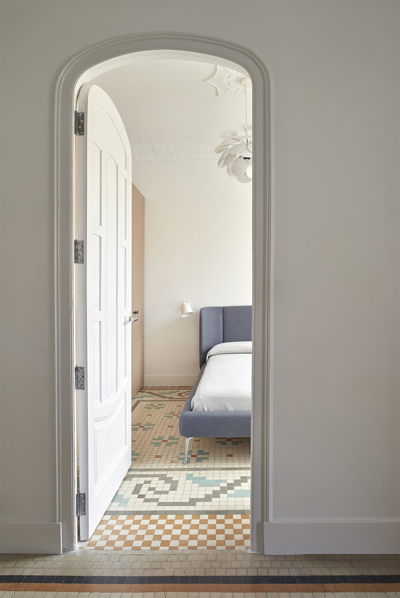 casa en valencia dormitorio suelo hidráulico