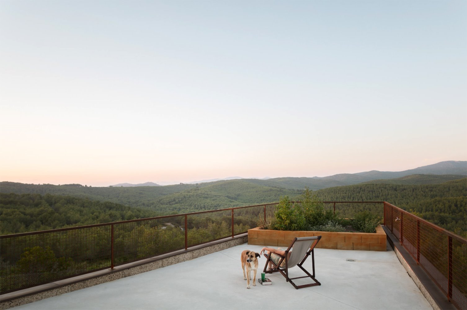 casa pasiva y bioclimática en el bosque del Garraf10