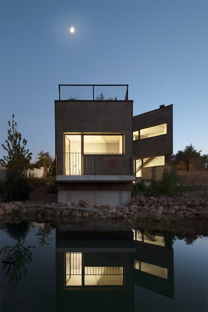 casa pasiva y bioclimática en el bosque del Garraf11