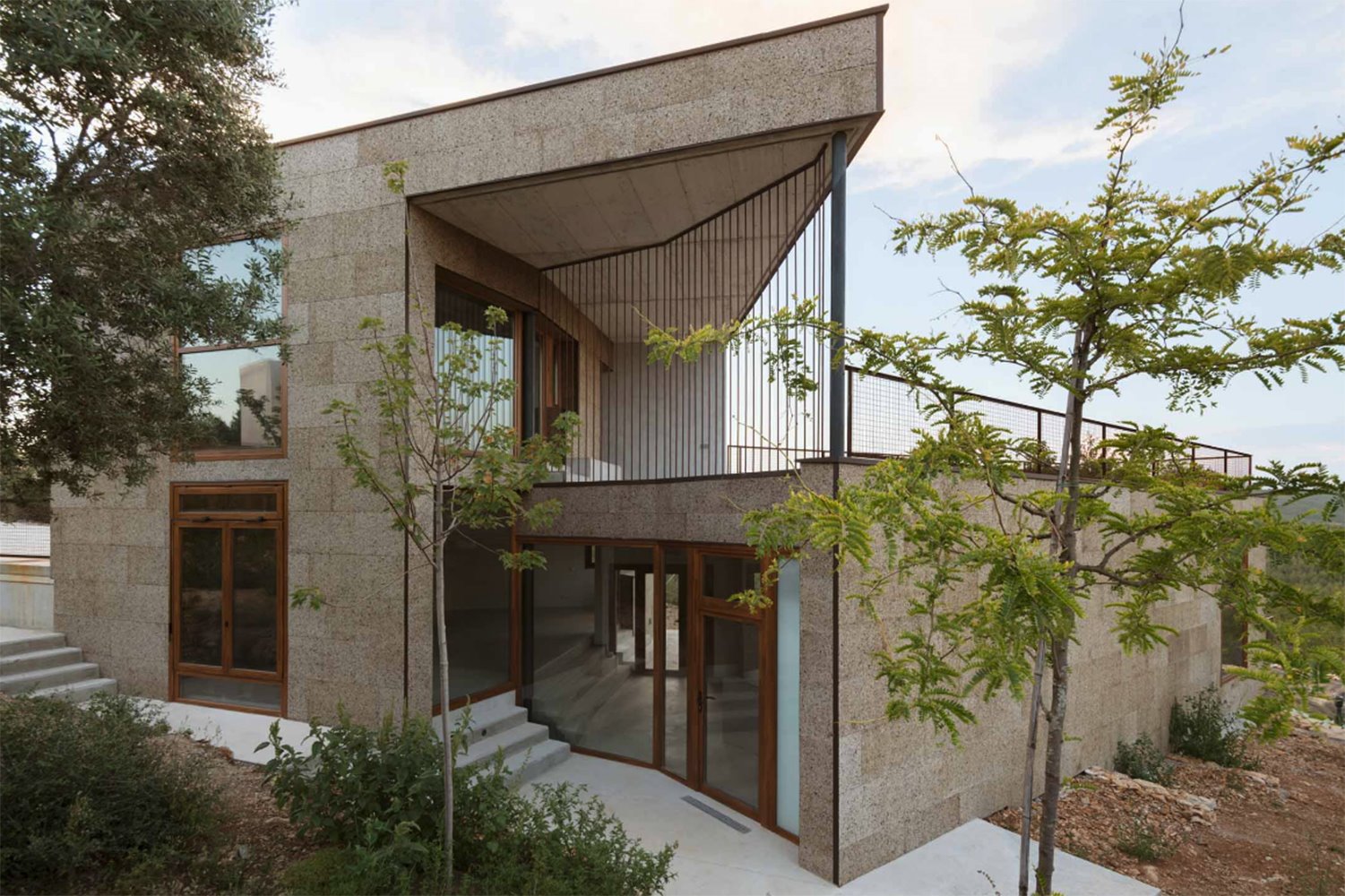 casa pasiva y bioclimática en el bosque del Garraf3