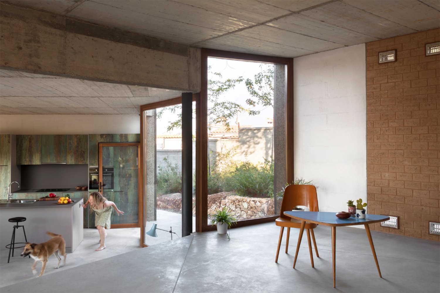 casa pasiva y bioclimática en el bosque del Garraf7
