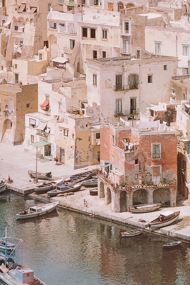 Fotografía de Prócida, la isla napolitana cuyos pueblos se abren al mar