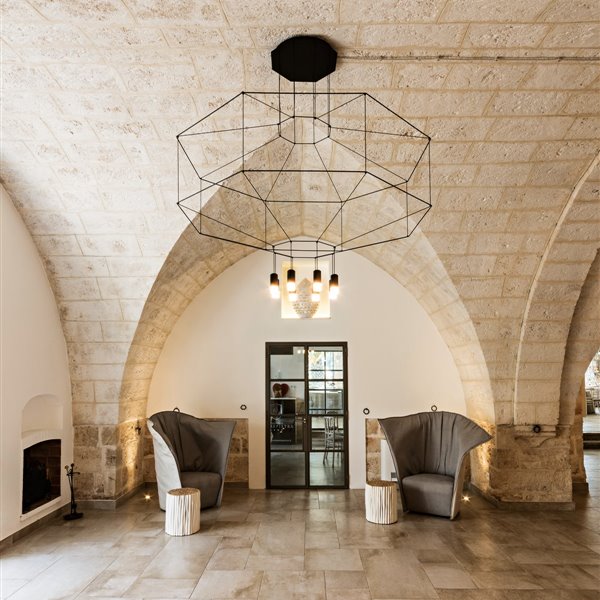 Una típica casa de campo italiana del siglo XIX reconvertida en hotel moderno