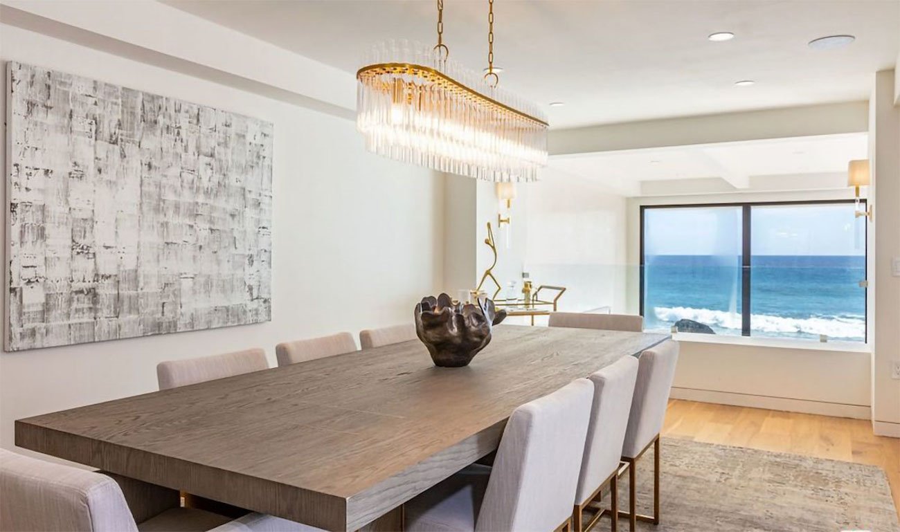 Casa cantante Pink Malibu comedor