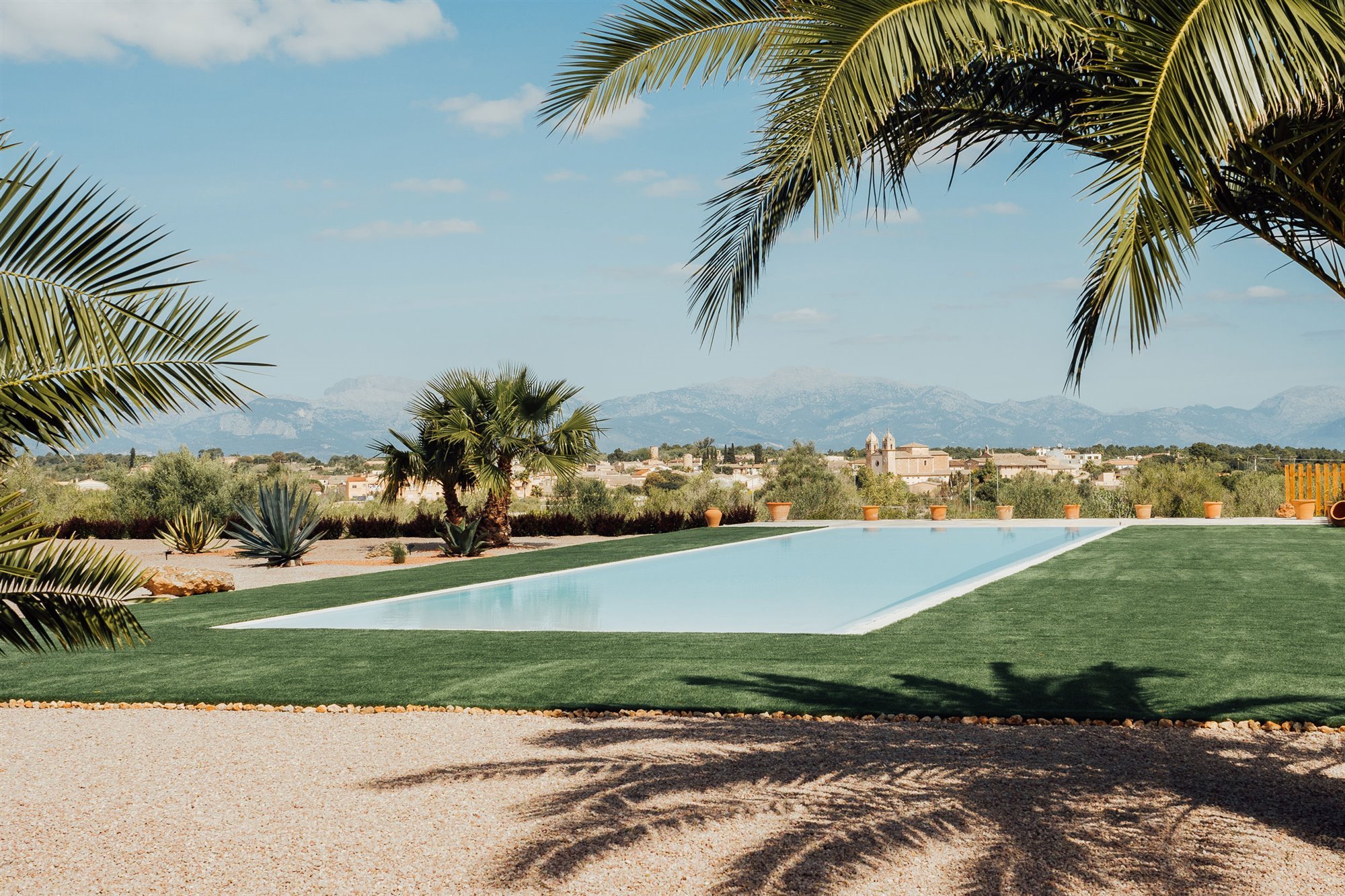 piscina casa en mallorca