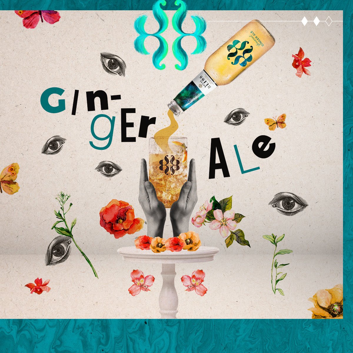 Irreverent Ginger Ale es igual de rompedor que el Dadaísmo. 