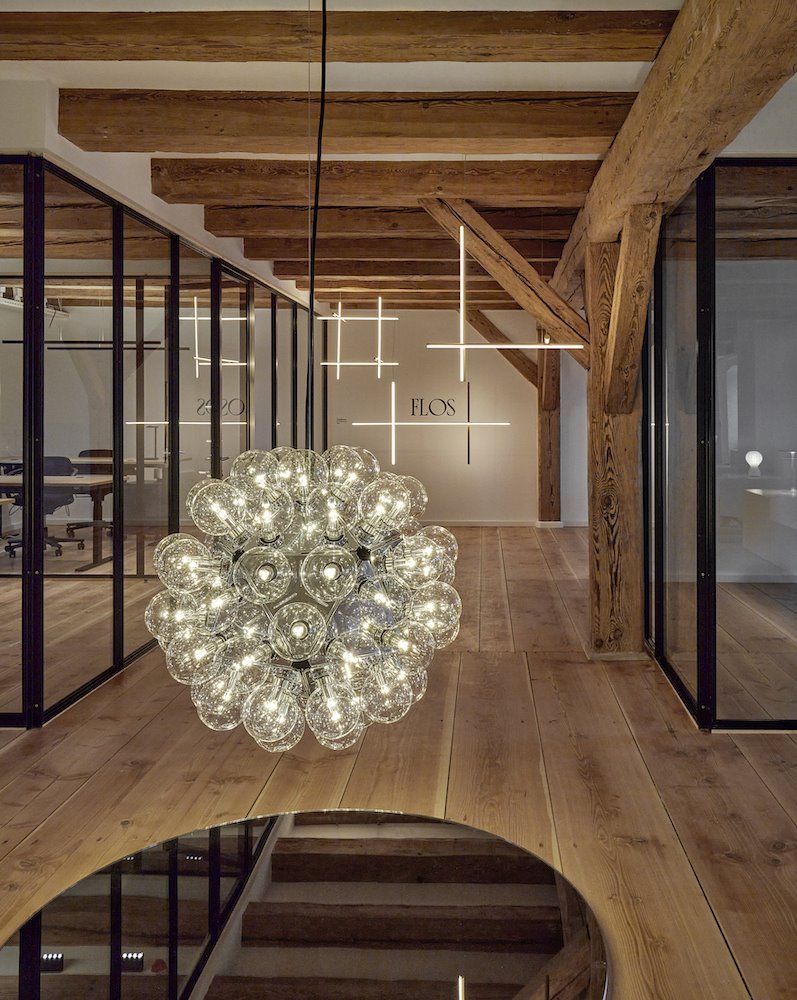 DStudio Copenhague espacio Flos lámpara burbujas