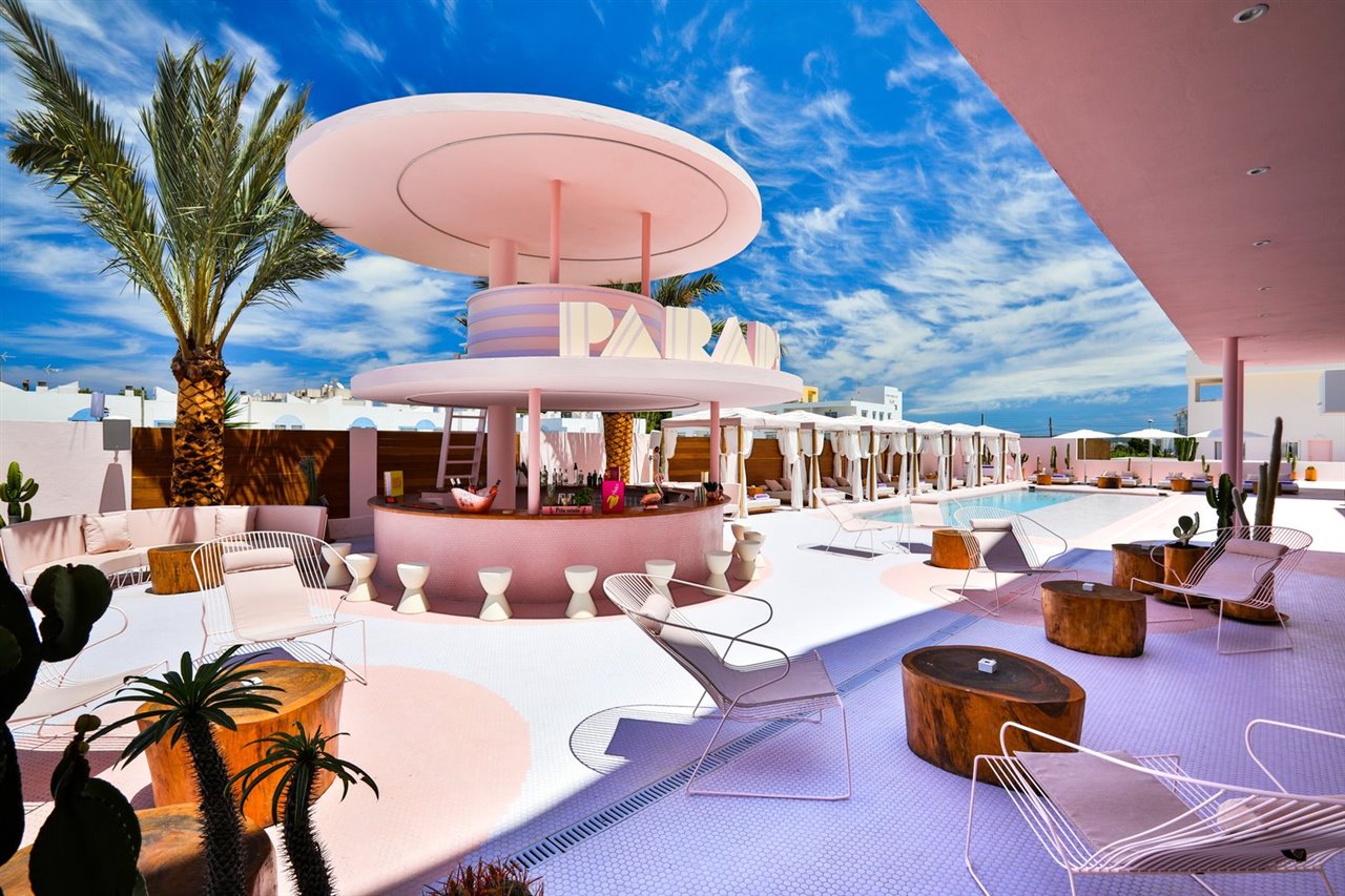 Hotel Paradiso en Ibiza. 