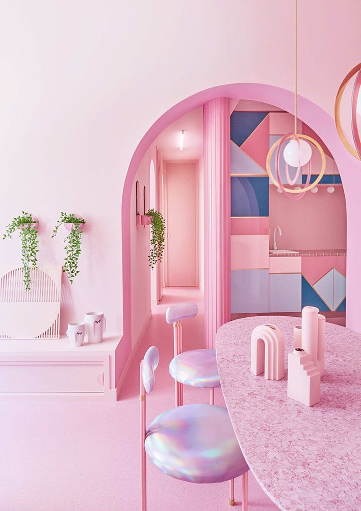 Warna Pink dan Kaitannya dengan Psikologi piso-en-madrid-disenado-totalmente-en-una-gama-de-rosas-y-con-formas-retro-minimalistas-en-su-tono-mas-chicle_c2968fb6_708x1000.jpg (708×1000)