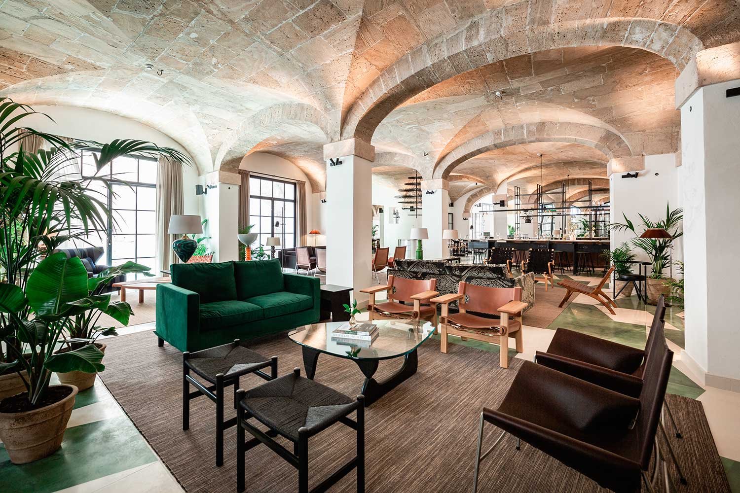 hotel Concepcio-comedor-arcos