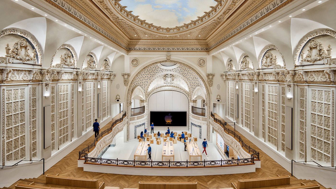 Tienda Apple en el Tower Theatre de Los Ángeles de Foster + Partners