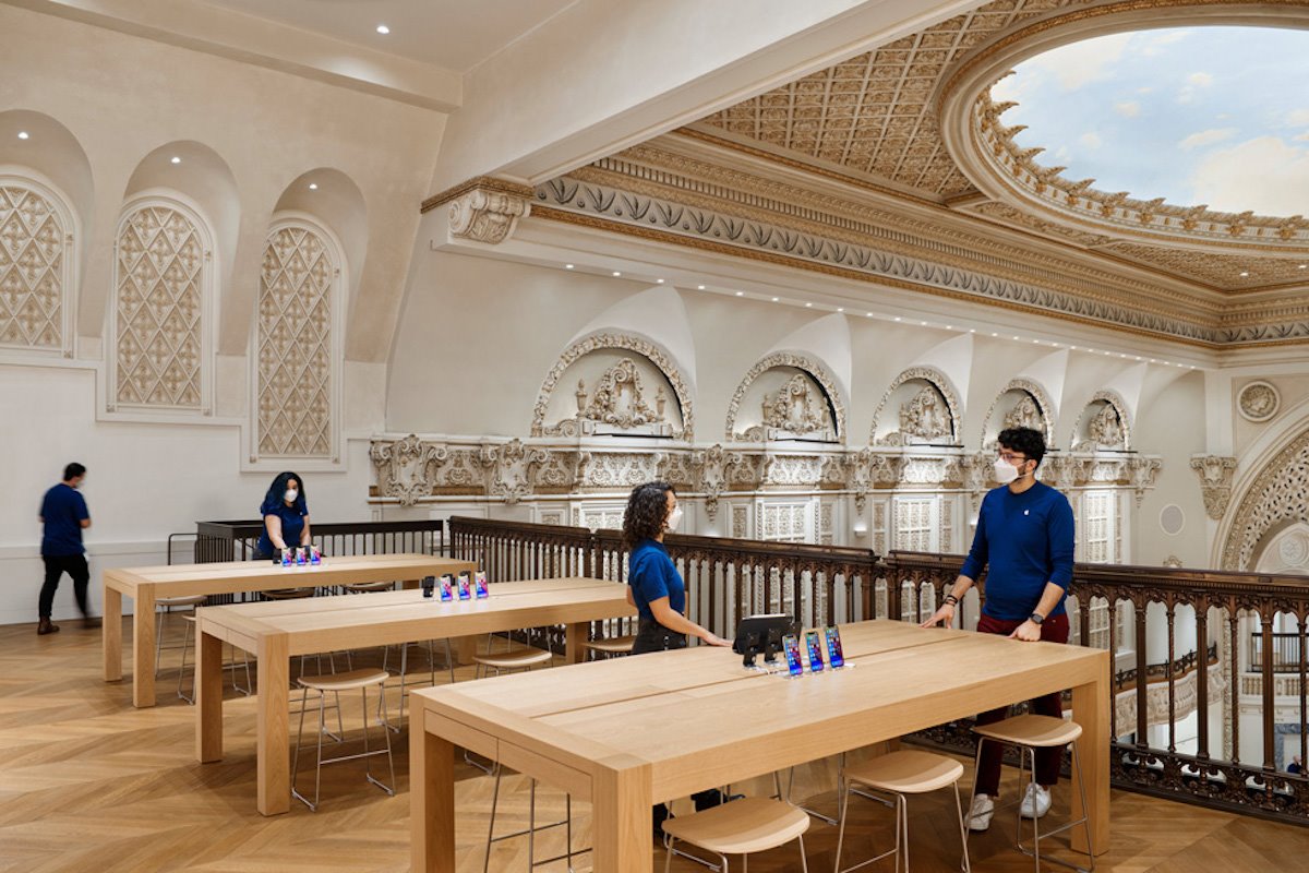 Tienda Apple en el Tower Theatre de Los Ángeles de Foster + Partners