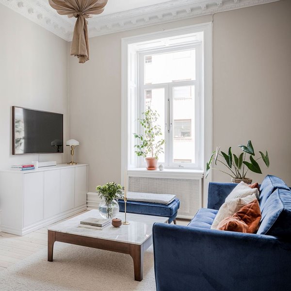 Una buena organización del espacio hace de este piso un modelo a seguir