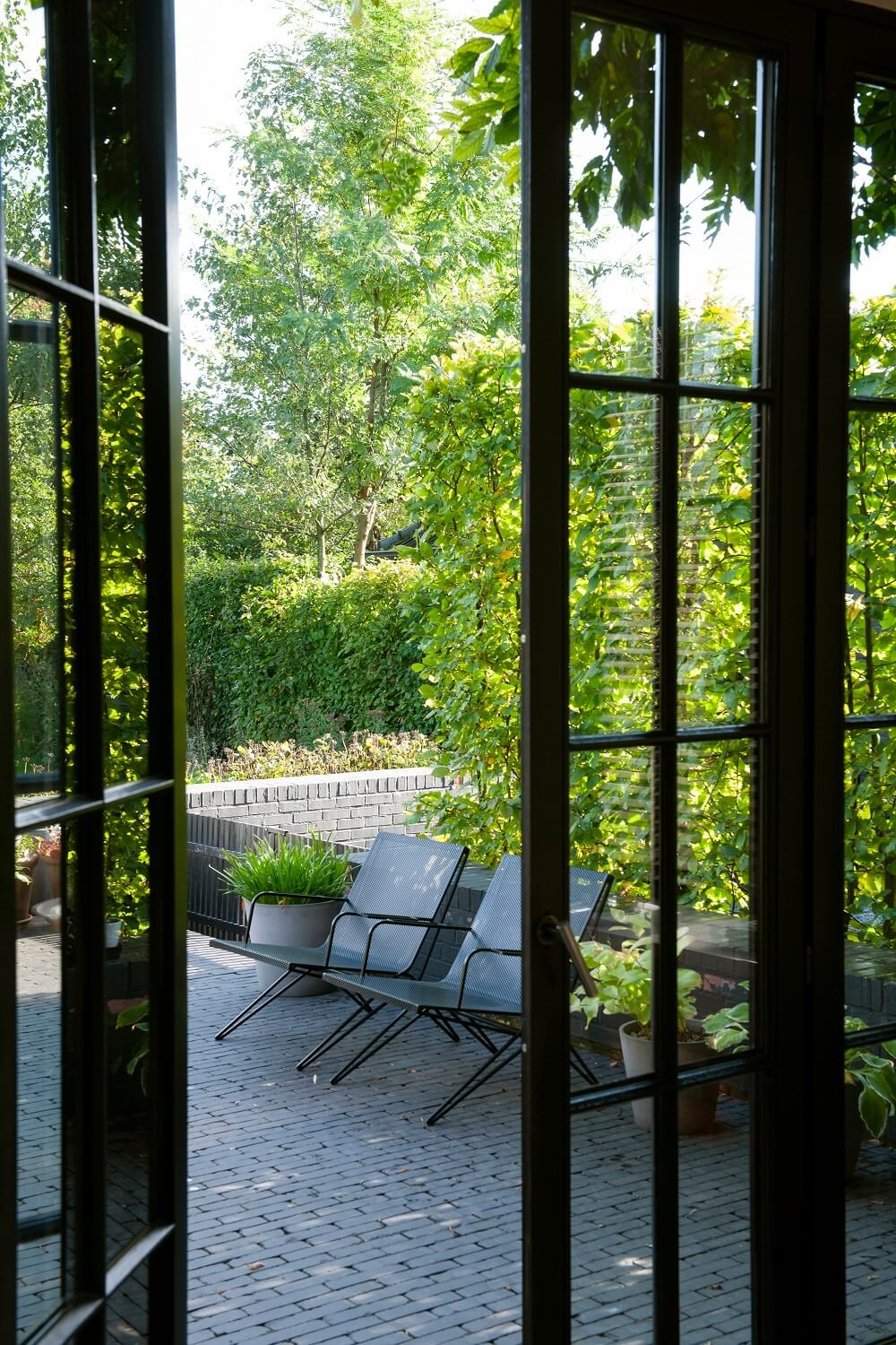 Terraza acristalada del arquitecto Marc Merckx