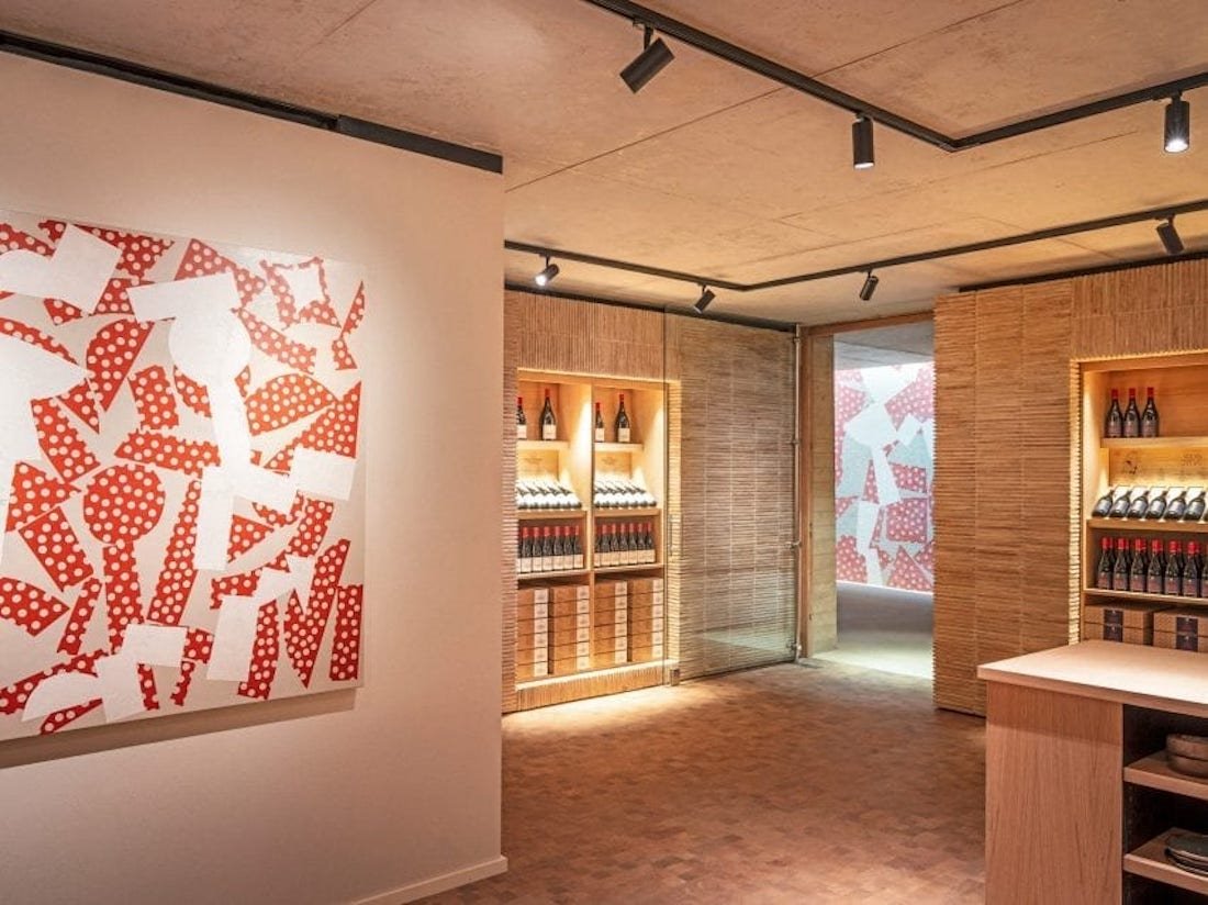Bodega de Marc Barani Architectes en Les Davids Francia